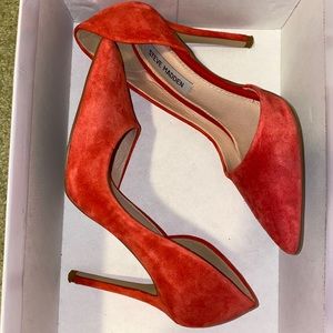 Steve Madden ‘Felicity’ Red Suede Heel